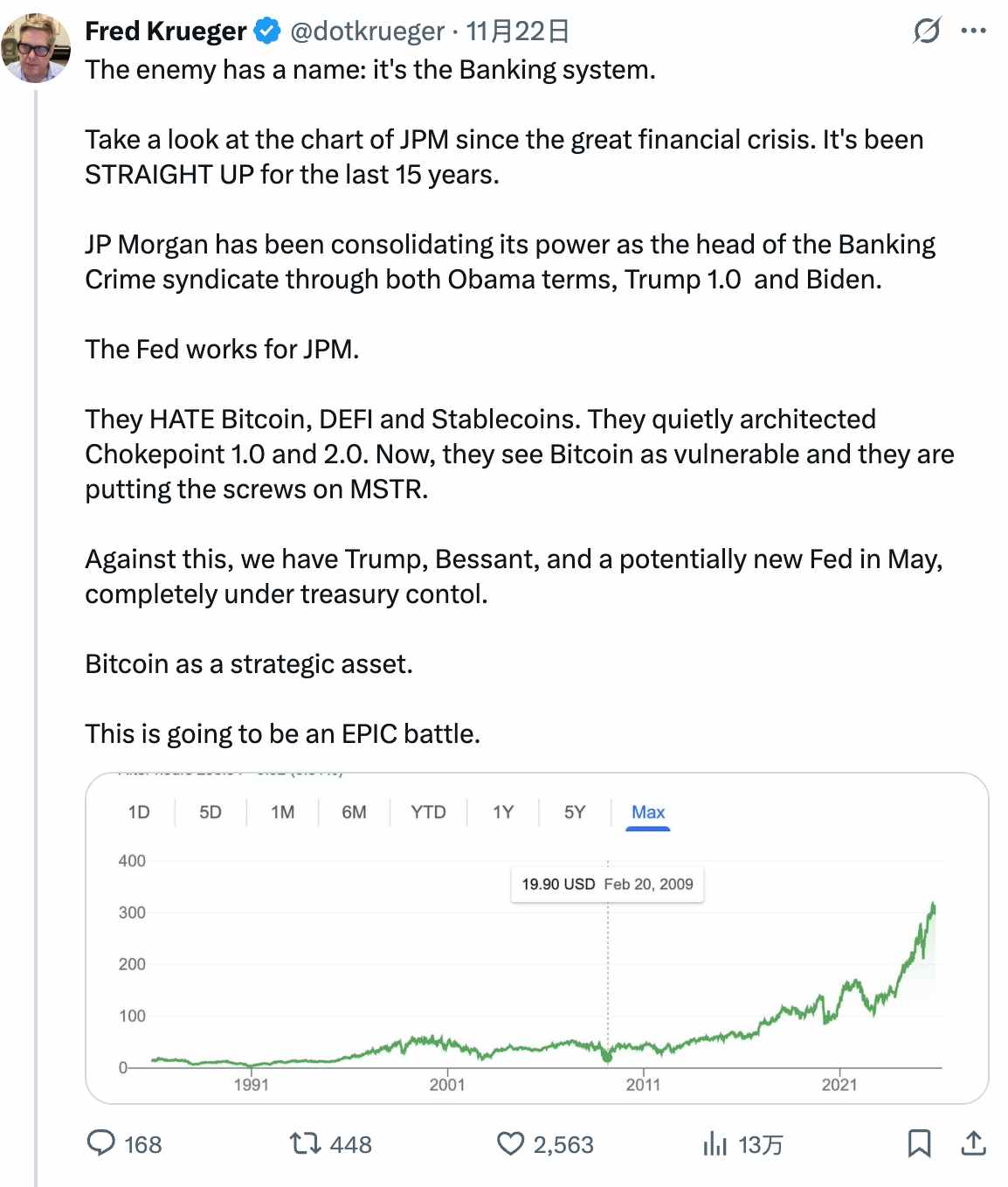 Strategy或被剔除NASDAQ100？市场疑过度解读大摩最新研报!提供者FX168