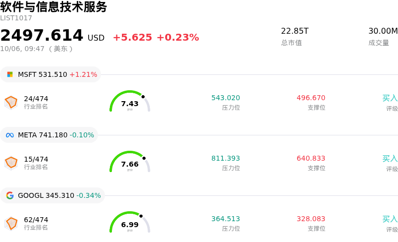软件与信息技术服务