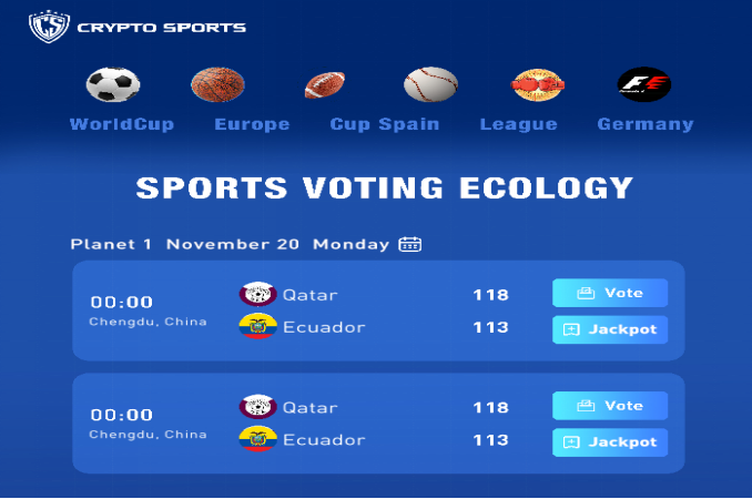 CSC Sports Voting-<strong>加密体育第二生态——赛事投票激励系统</strong>