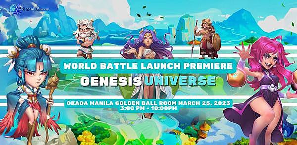 Genesis Universe World Battle Launch Premier：释放游戏和NFT的新