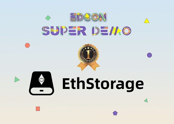 EthStorage 在黑山 EDCON 超级演示赛中获得了第一名的成绩