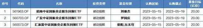 中证国新央企股东回报ETF