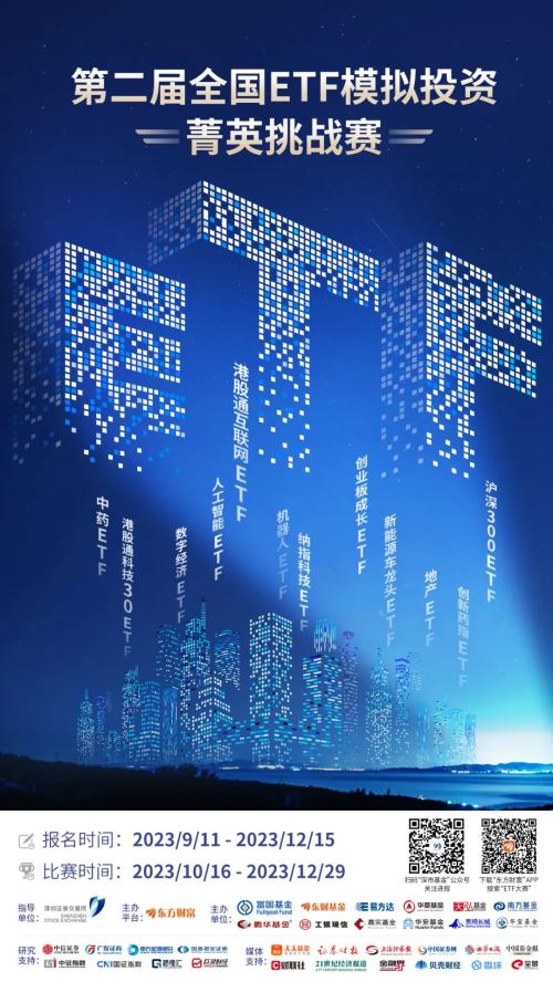  今日正式开赛！第二届ETF模拟投资菁英挑战赛等你来 