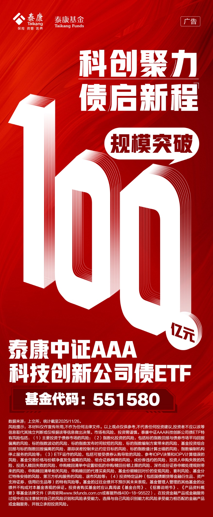 规模突破百亿，科创债ETF泰康究竟有何魅力？提供者FX168