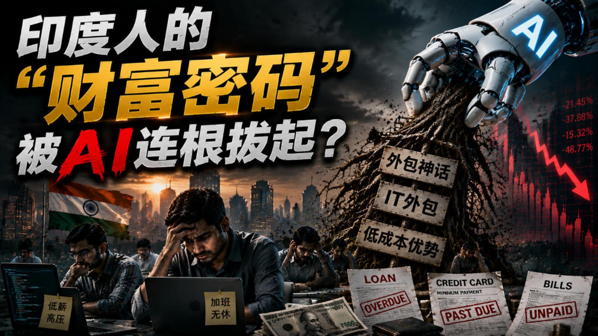 印度人的“财富密码”，被AI连根拔起？