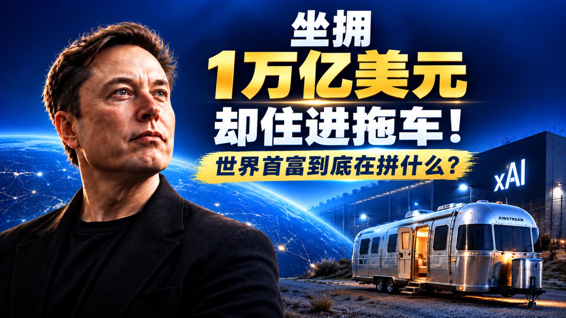 坐拥1万亿美元，却住进拖车！世界首富到底在拼什么？
