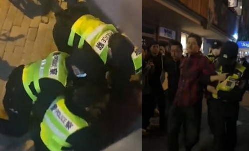 中国青年网络活动观察：中国爆发抗议！BBC记者传被警察拳打脚踢 公司确认摄影师遭袭击“高度关注”