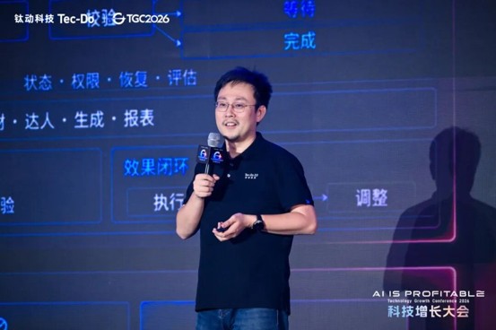 钛动科技创始人兼CEO李述昊主题演讲